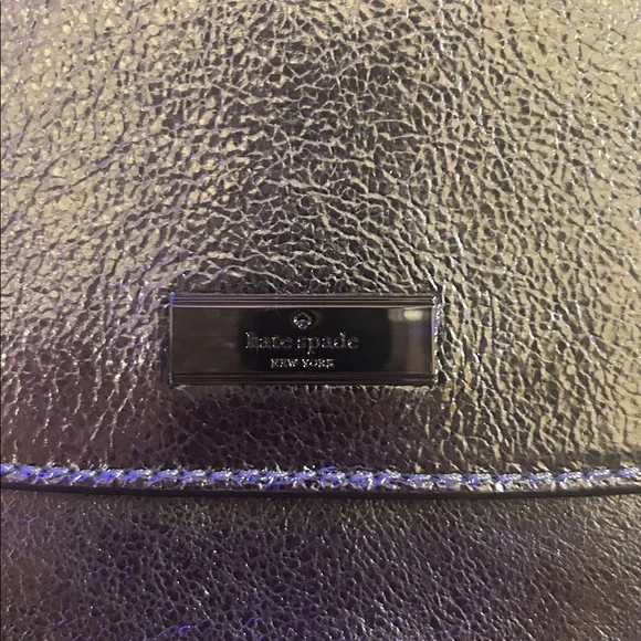 🩶BRAND NEW WITH TAGS🩶Kate Spade Metallic Silver Shoulder Bag - Picture 3 of 16